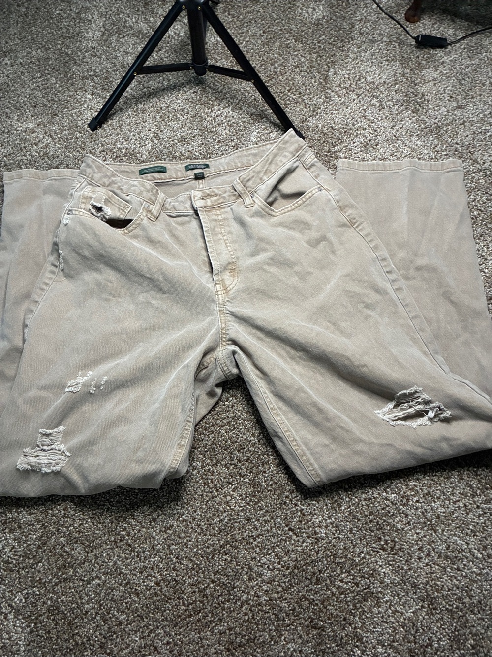 Distressed Jeans